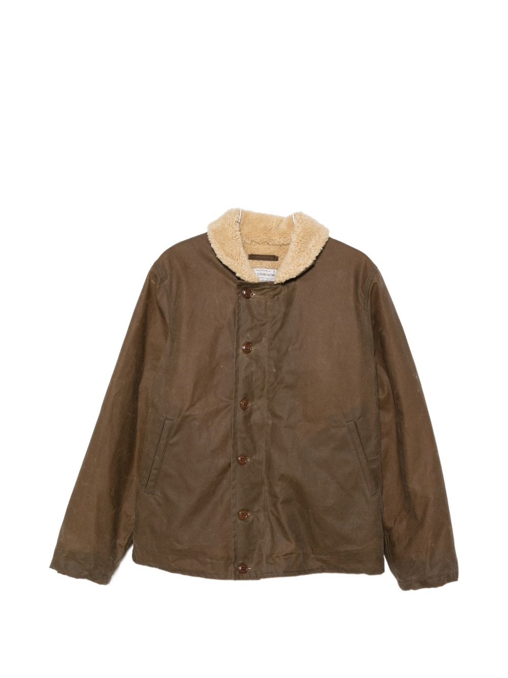 CHESAPEAKES Giacca marrone Wilson con colletto in fur