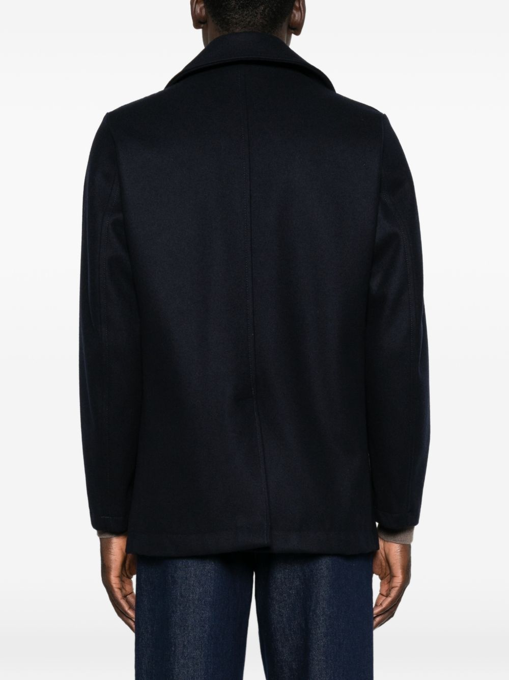 CHESAPEAKES Cappotto blu Peacoat doppiopetto