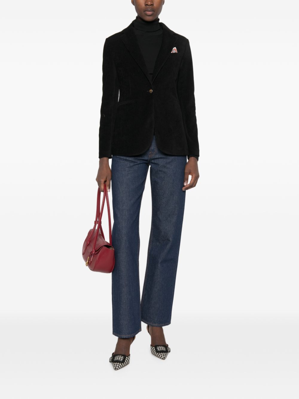 CIRCOLO 1901 Blazer monopetto nero