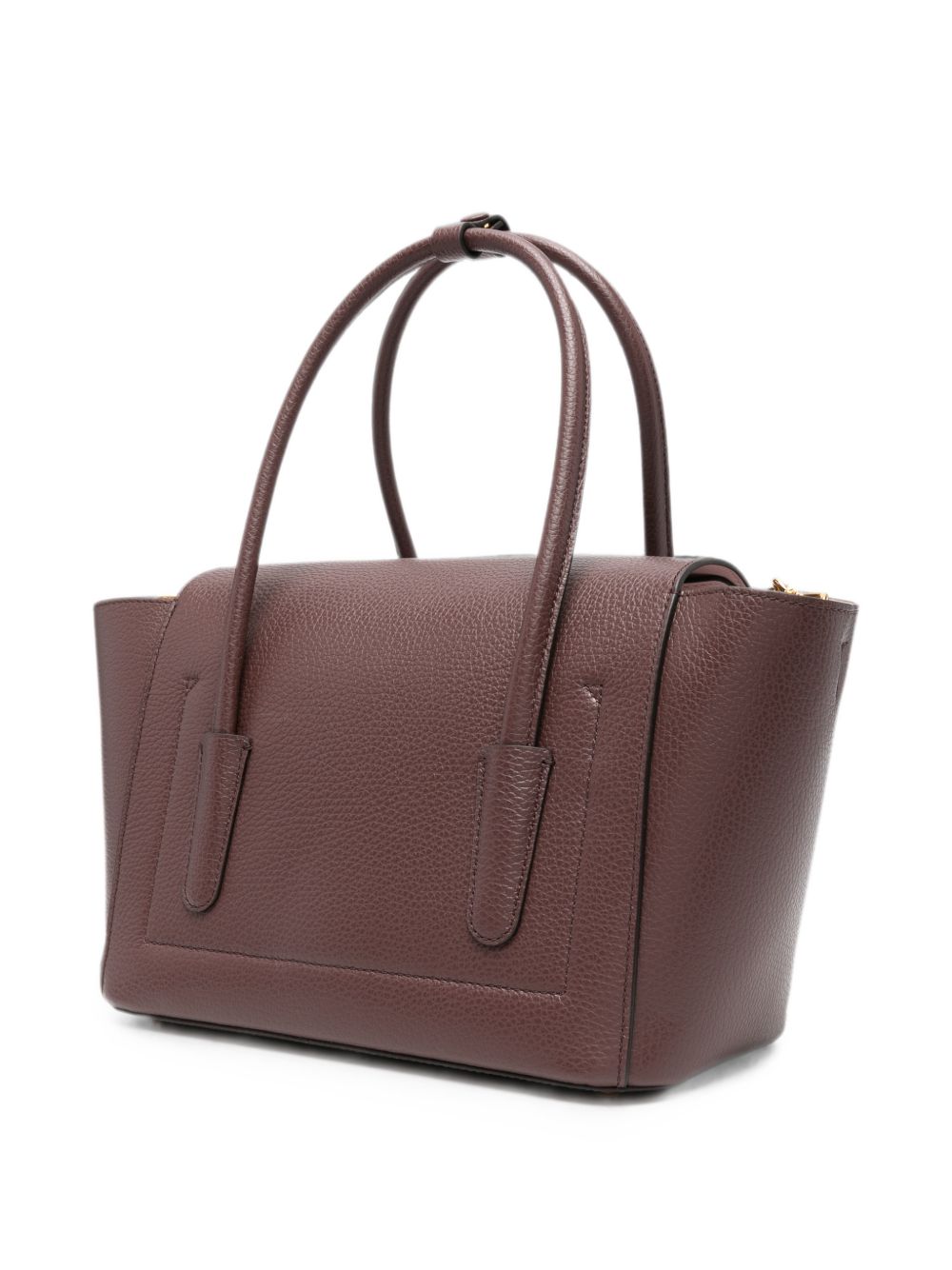 COCCINELLE Borsa a mano in pelle martellata bordeaux