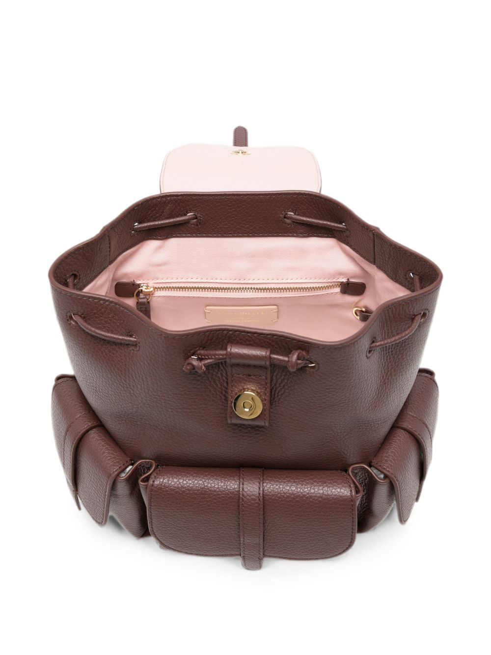 COCCINELLE Zaino Mavery in pelle con tasche esterne