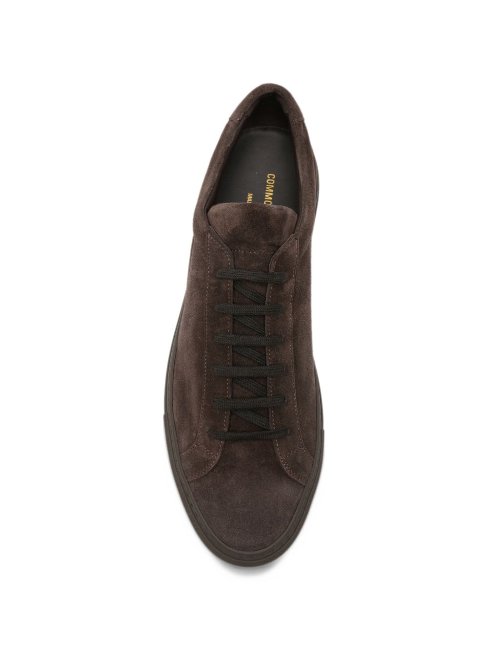 COMMON PROJECTS Sneakers basse Achilles Premium in pelle suede marroni