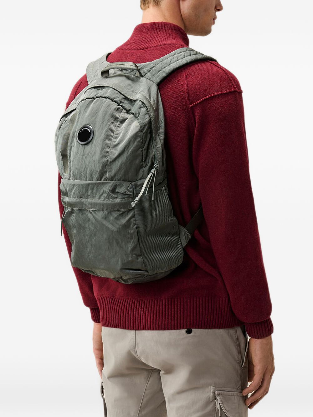 CP COMPANY Zaino in Nylon grigio