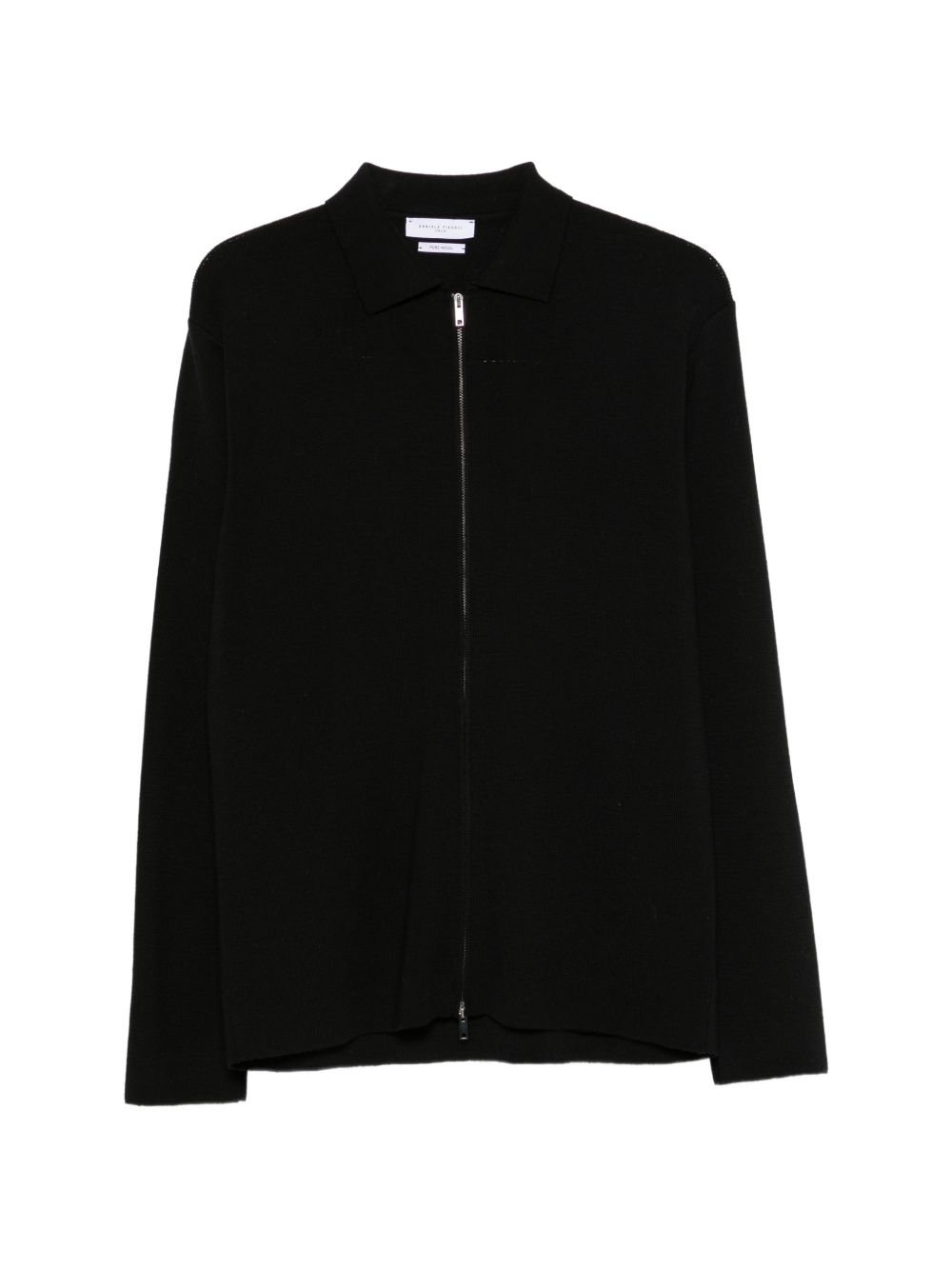 DANIELE FIESOLI Cardigan con zip nero