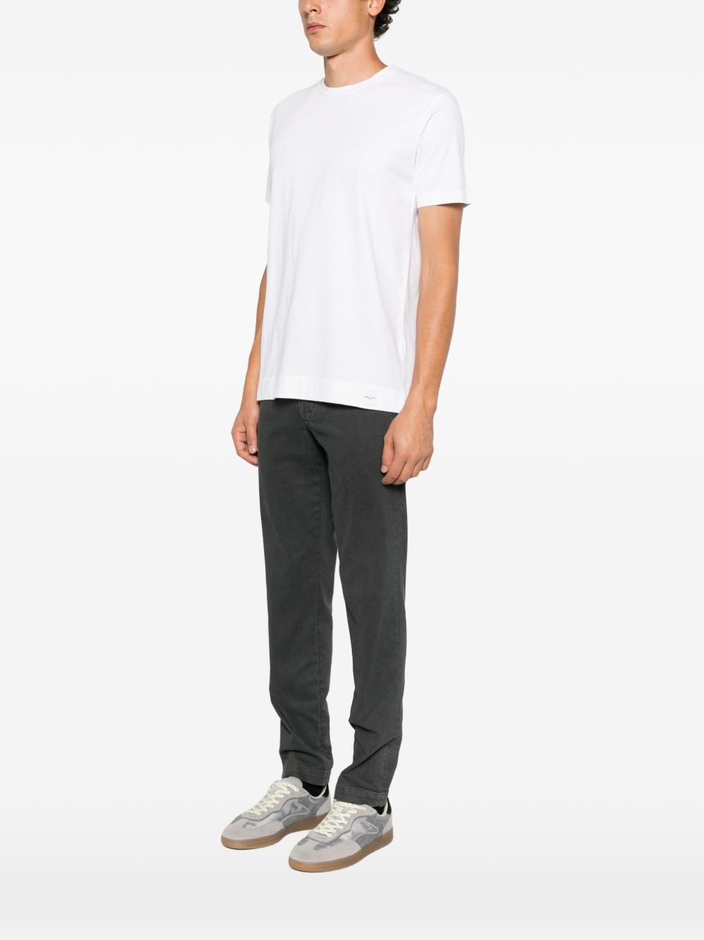 DANIELE FIESOLI T-shirt in cotone bianco