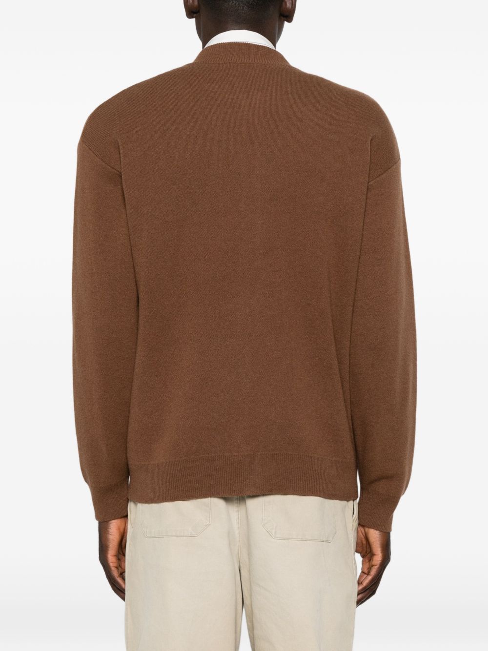 DANIELE FIESOLI Cardigan in lana e cashmere con zip