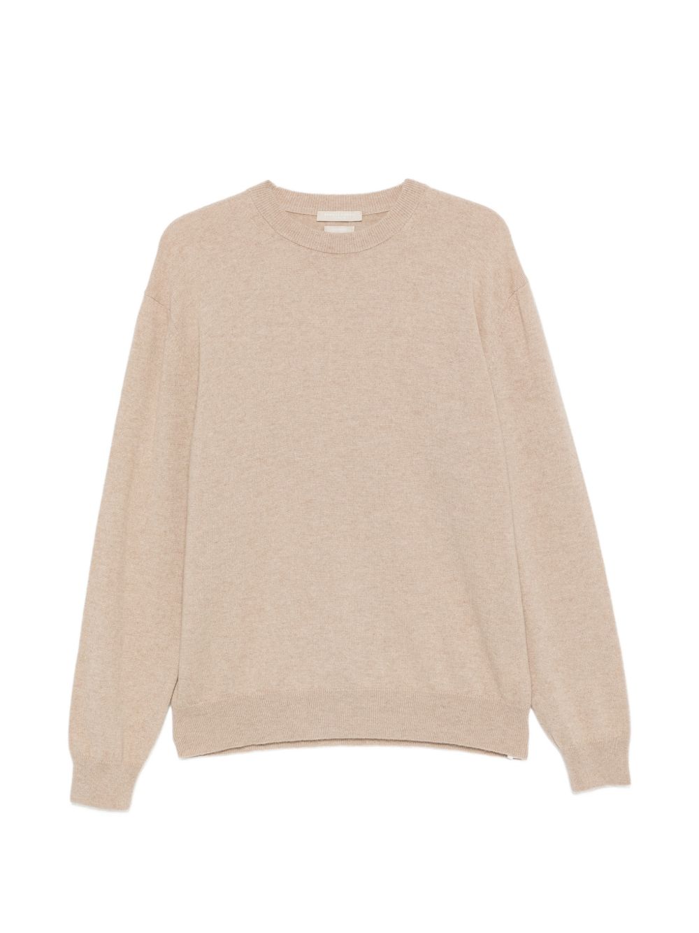 DANIELE FIESOLI Maglia in cashmere girocollo beige