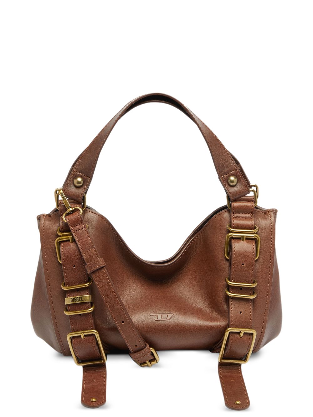 DIESEL Borsa marrone in simil-pelle