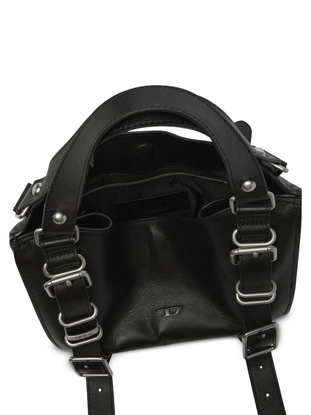 DIESEL Borsa nera in simil-pelle