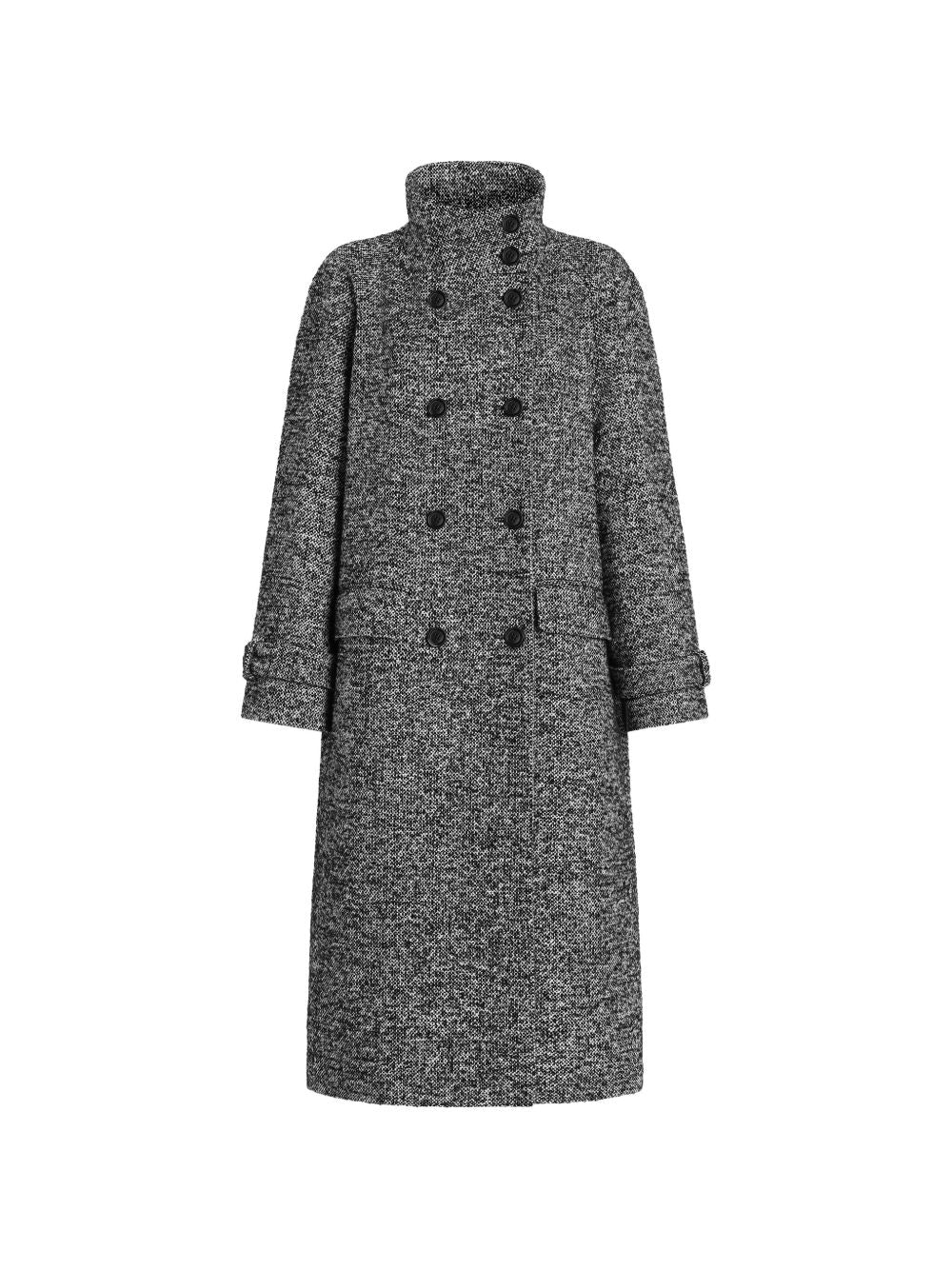 DOLCE e GABBANA Cappotto doppiopetto grigio