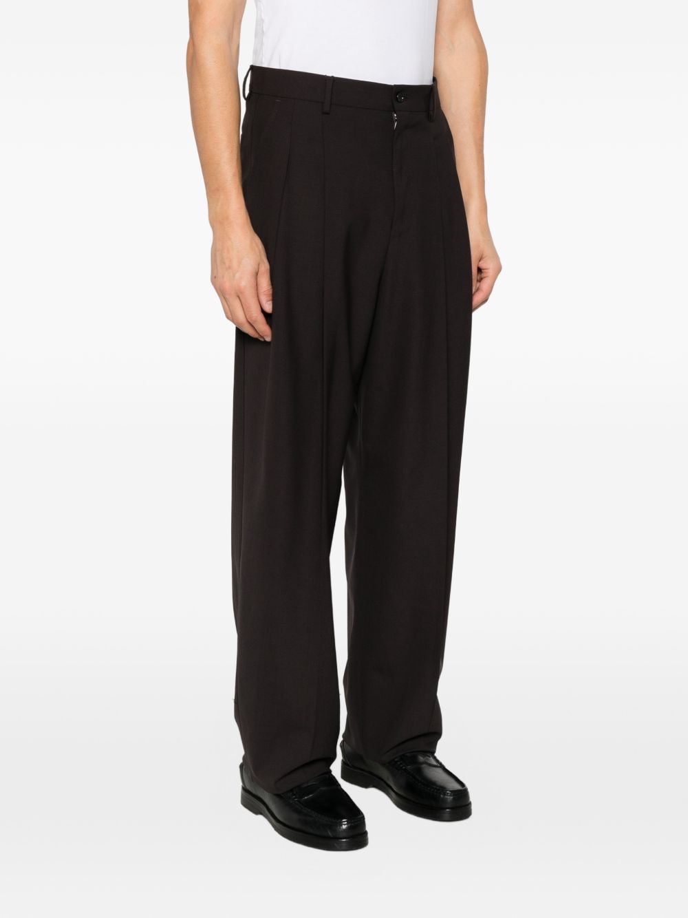 DOLCE e GABBANA Pantaloni in Lana Vergine