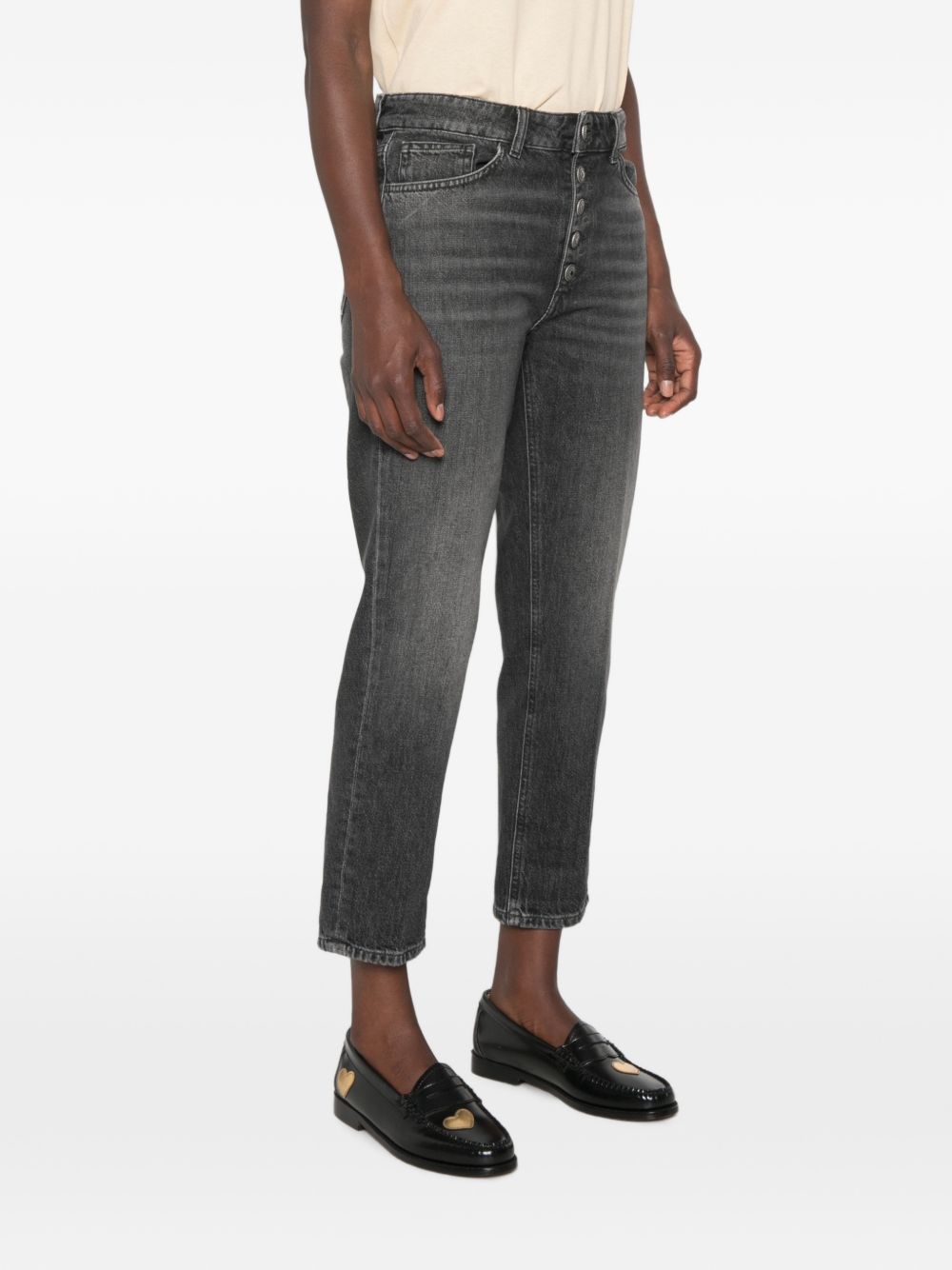 DONDUP Jeans Koons Bot Gioie blu in denim stretch