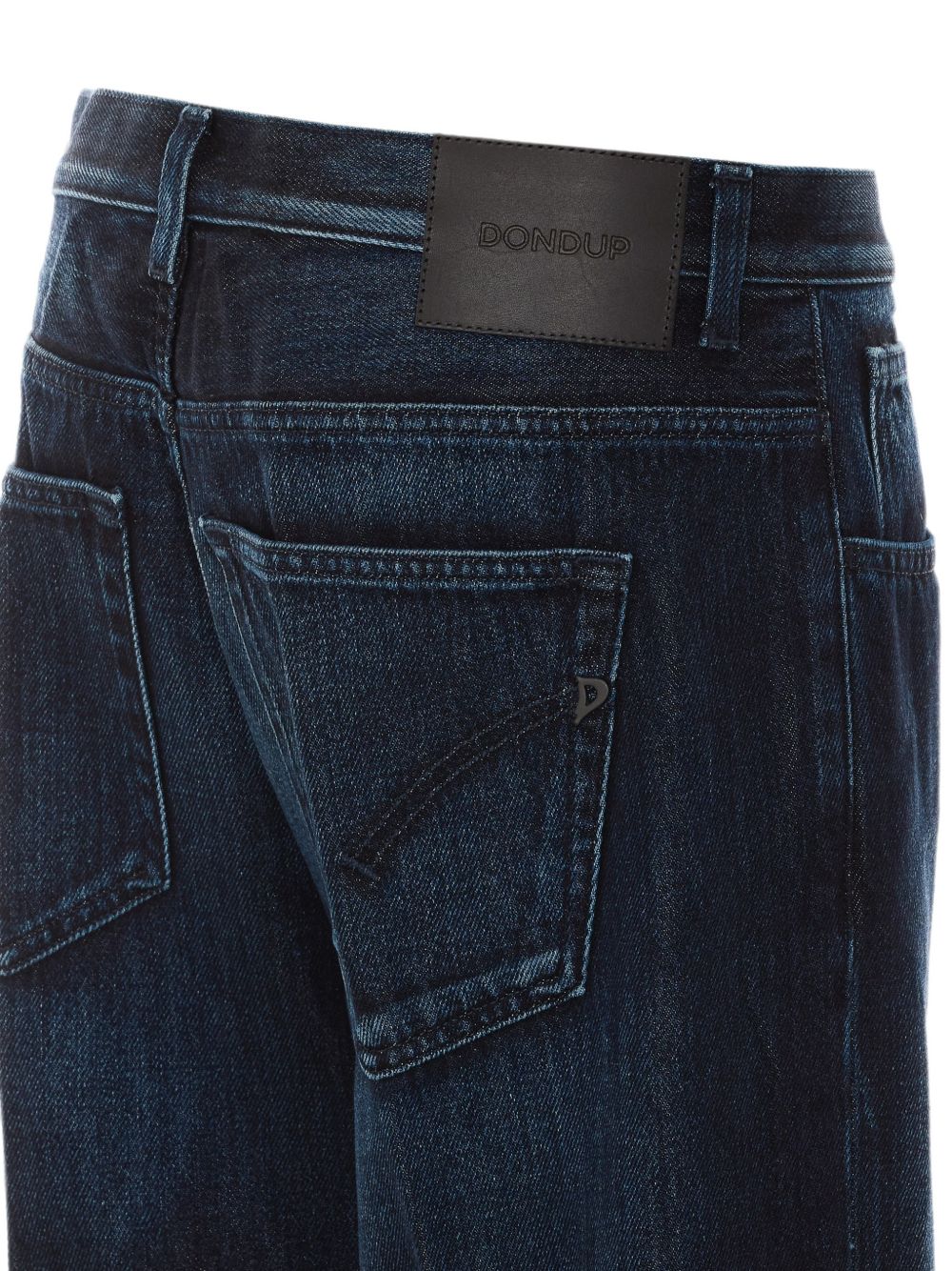 DONDUP Jeans lunghi Jacklyn blu a gamba dritta con leggero effetto wash