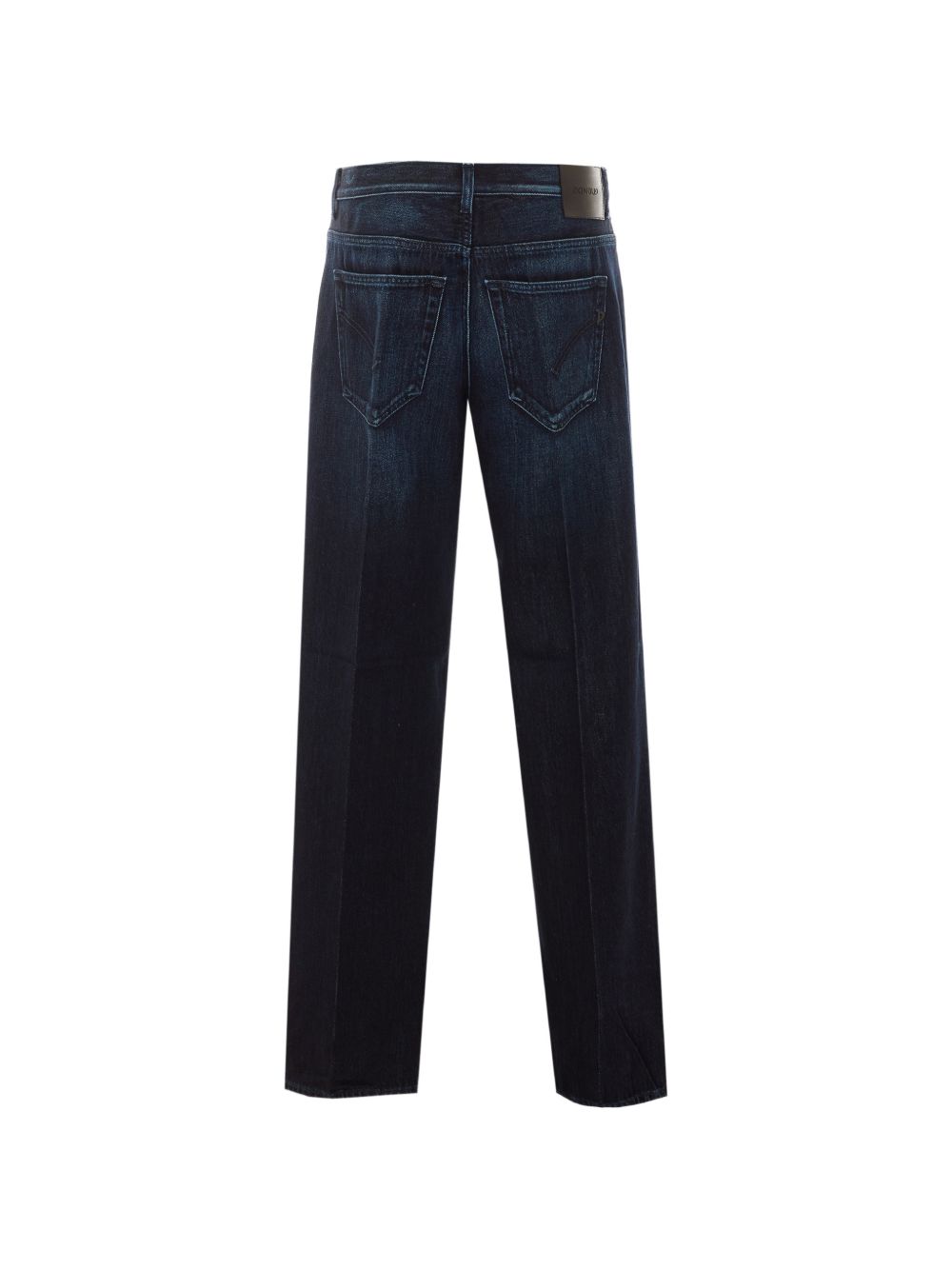 DONDUP Jeans lunghi Jacklyn blu a gamba dritta con leggero effetto wash