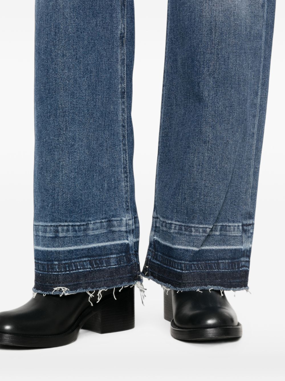 DONDUP Jeans Jacklyn wide leg in denim blu