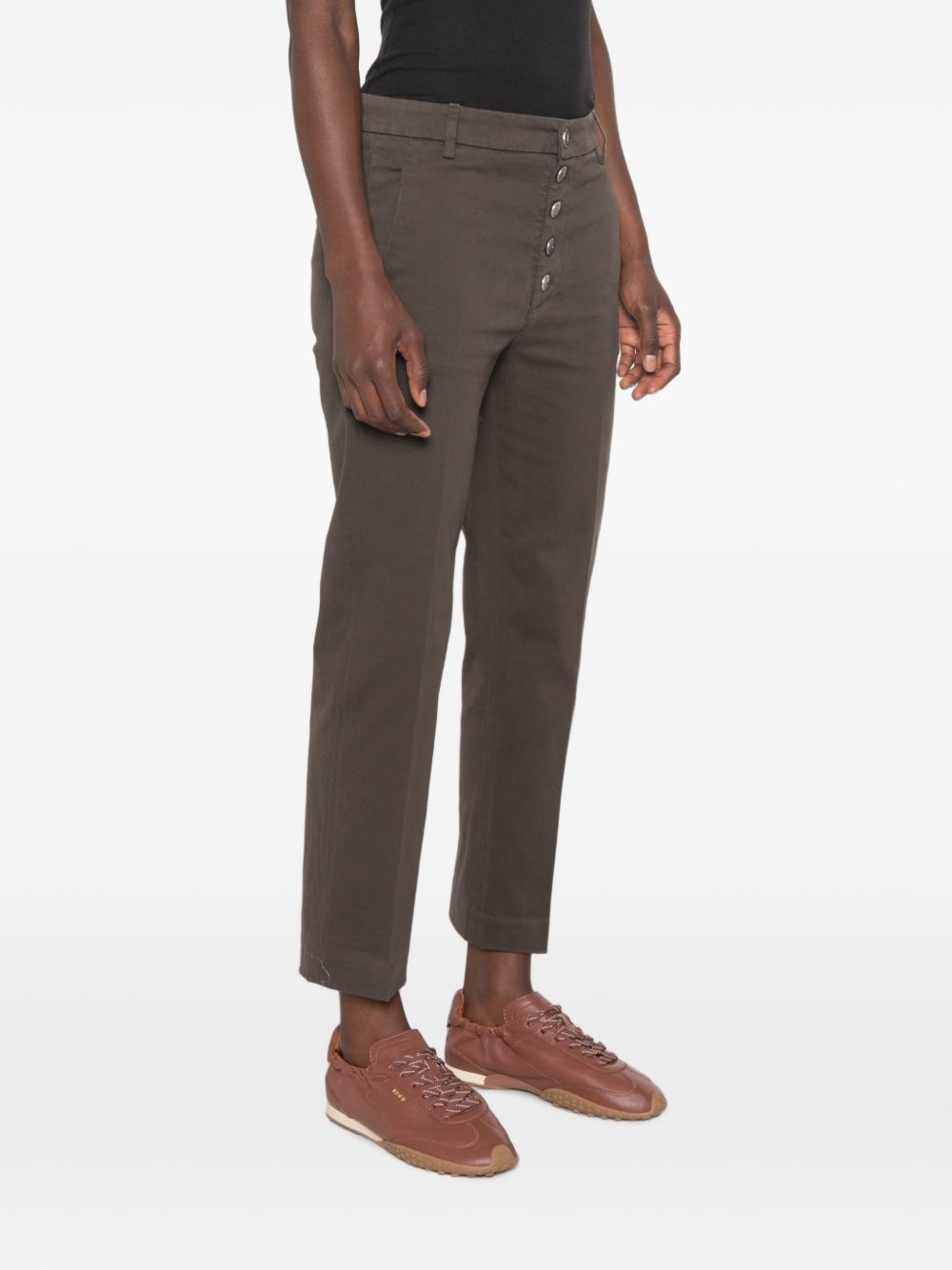 DONDUP Jeans Nima a gamba dritta con bottoni