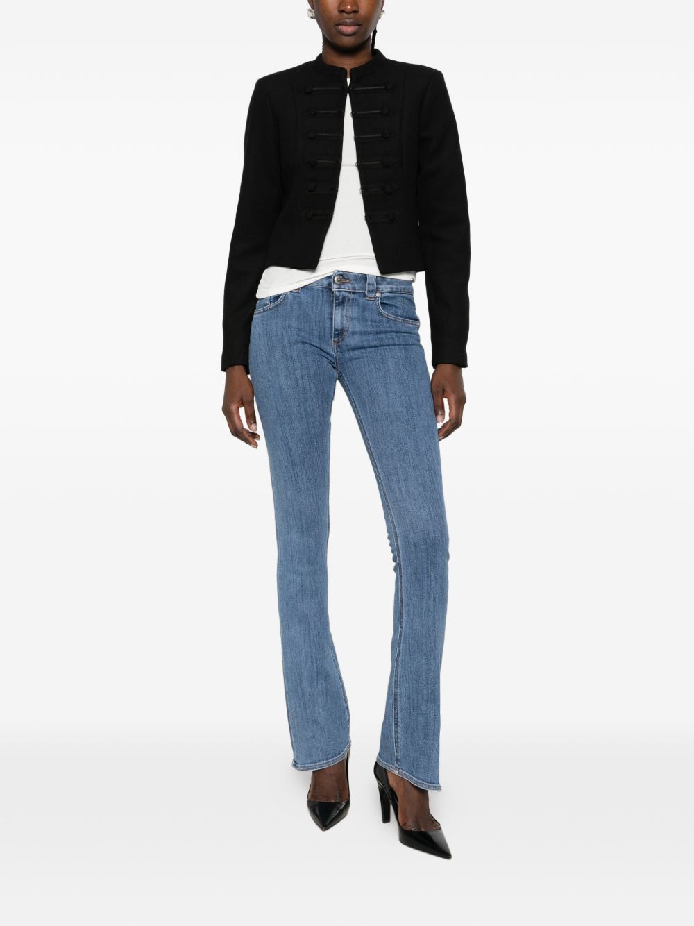 DONDUP Jeans Bootcut a Vita Bassa collezione Esibilizionista
