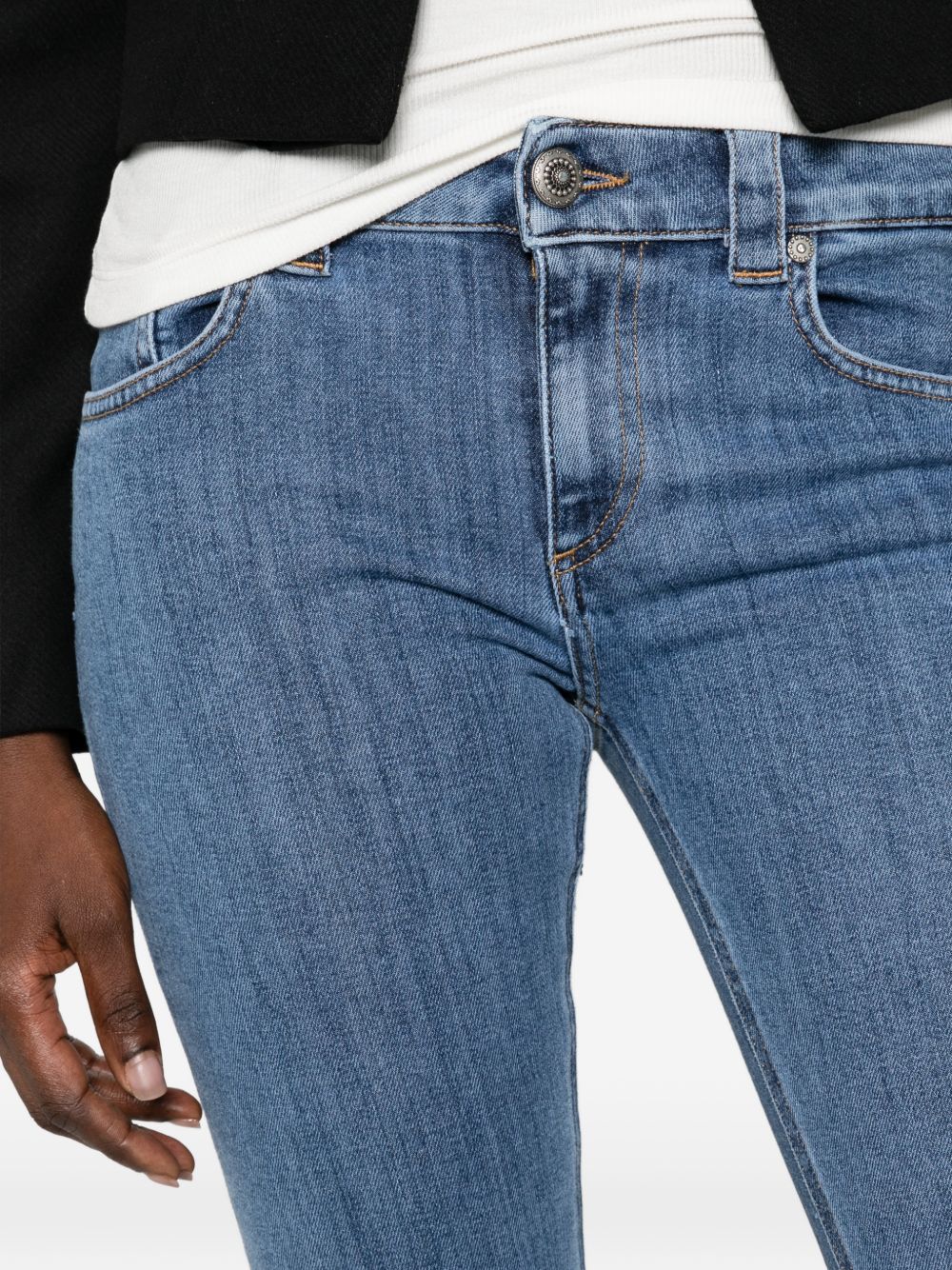 DONDUP Jeans Bootcut a Vita Bassa collezione Esibilizionista