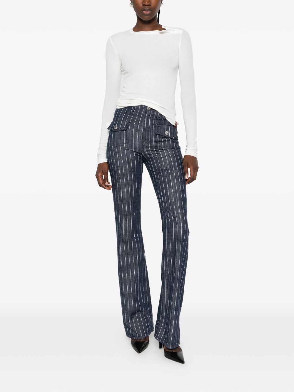 DONDUP Pantaloni Gessati collezione Esibizionista