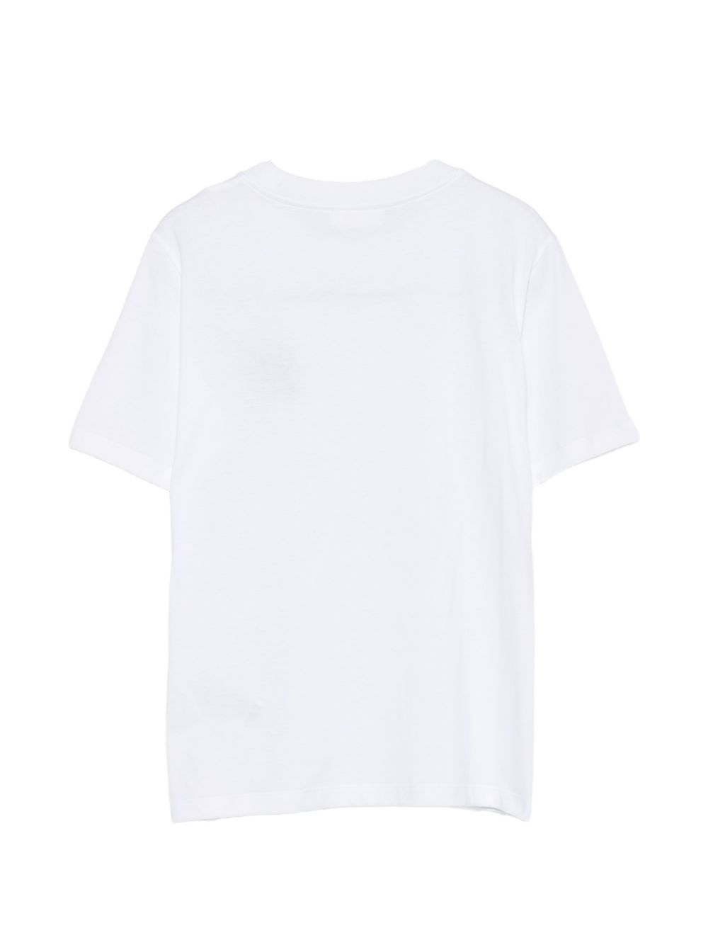 DONDUP T-shirt bianca in cotone con logo Dondup