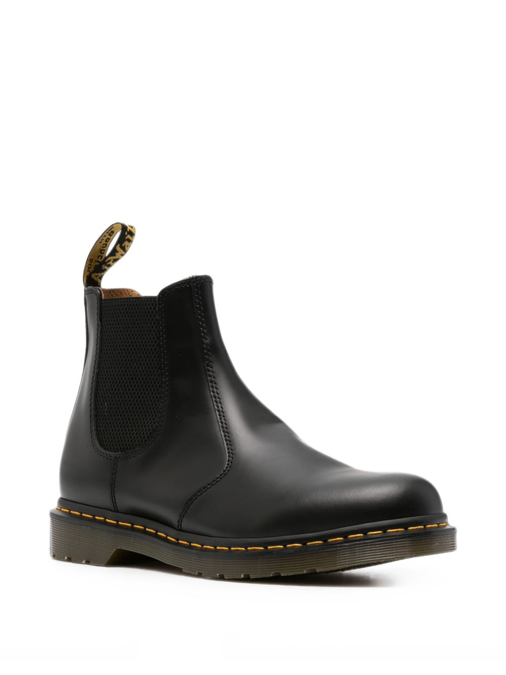 DR MARTENS Stivaletto Chelsea in Pelle Nera