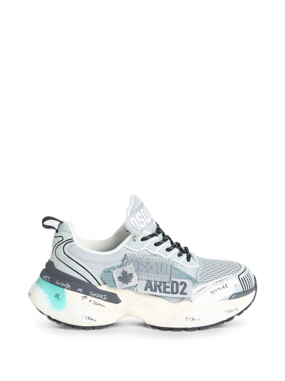 DSQUARED2 Sneakers Faster Grigie