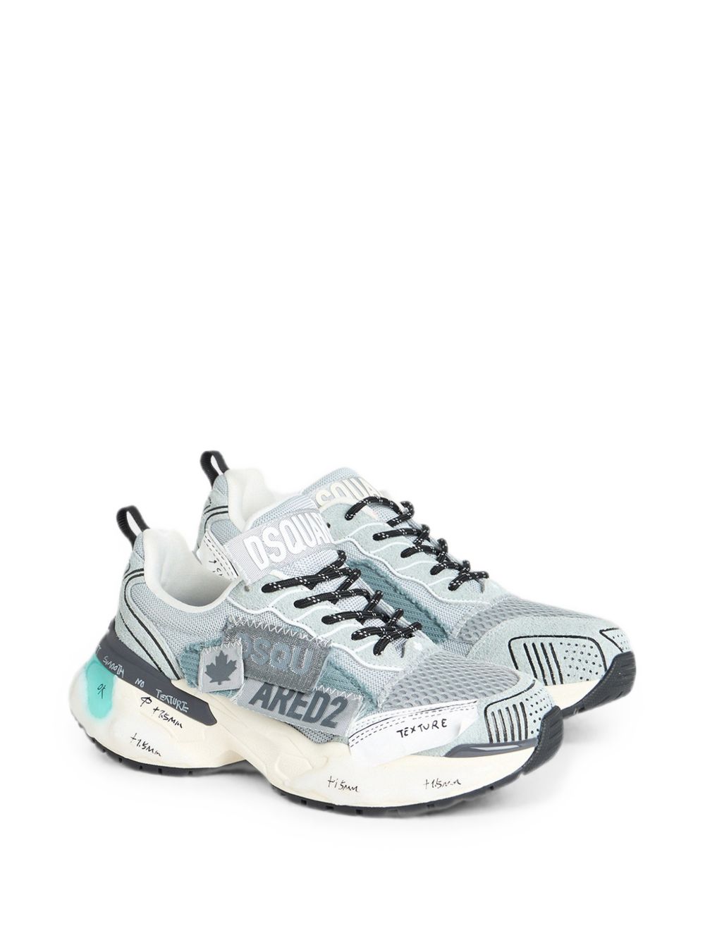 DSQUARED2 Sneakers Faster Grigie