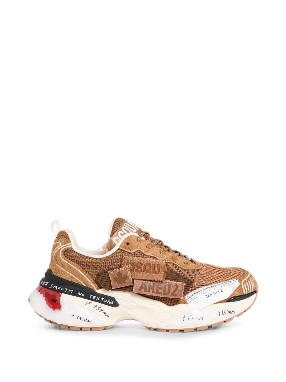 DSQUARED2 Sneakers Faster Marroni