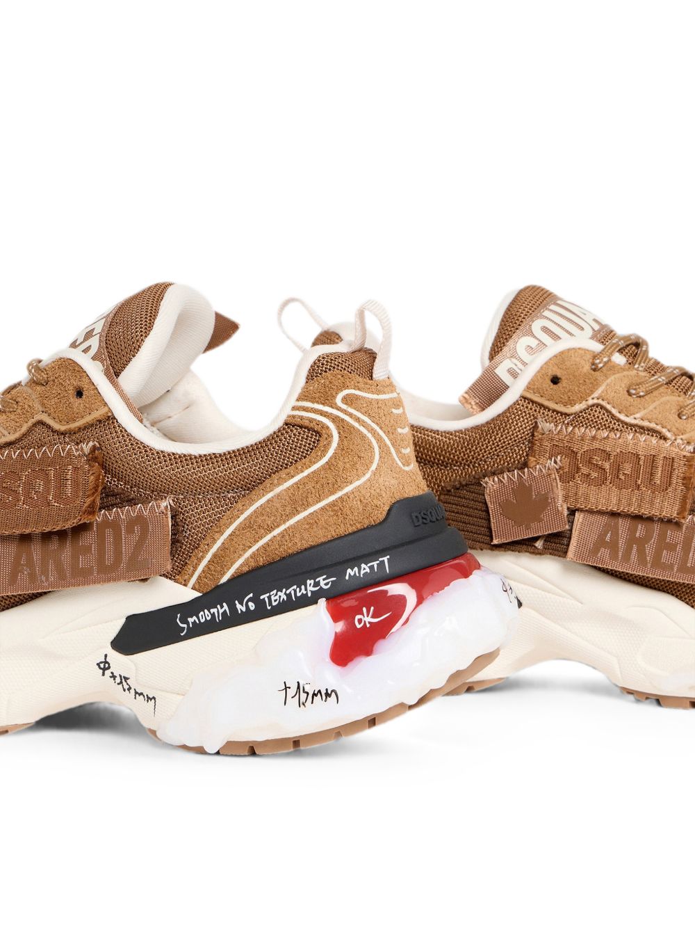 DSQUARED2 Sneakers Faster Marroni
