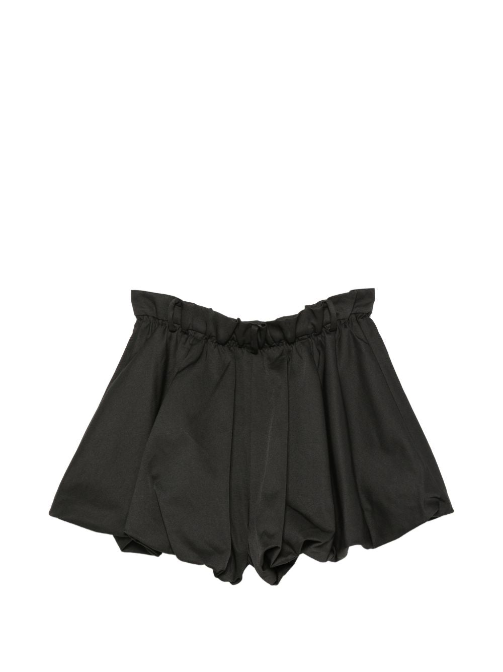 ELEH Minigonna nera con fondo a palloncino