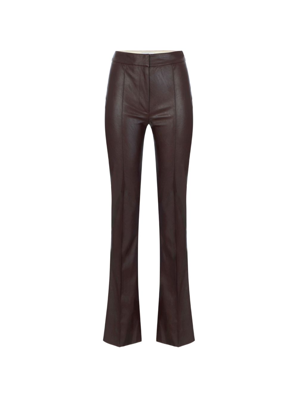 ELISABETTA FRANCHI Pantaloni slim fit in ecopelle