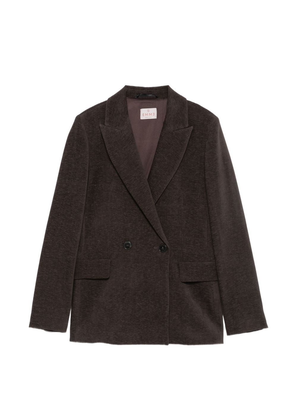 EMME Blazer marrone doppiopetto