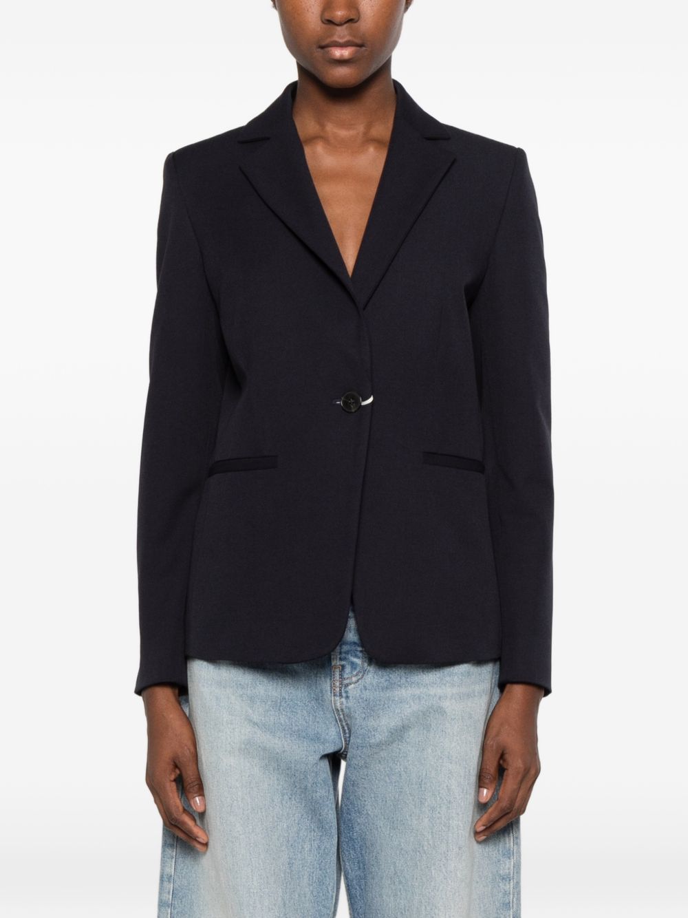 EMME Blazer blu navy monopetto