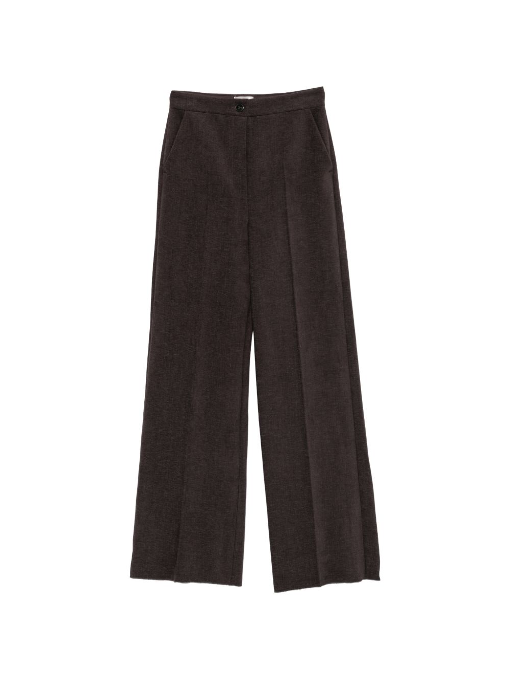 EMME Pantaloni marroni a palazzo