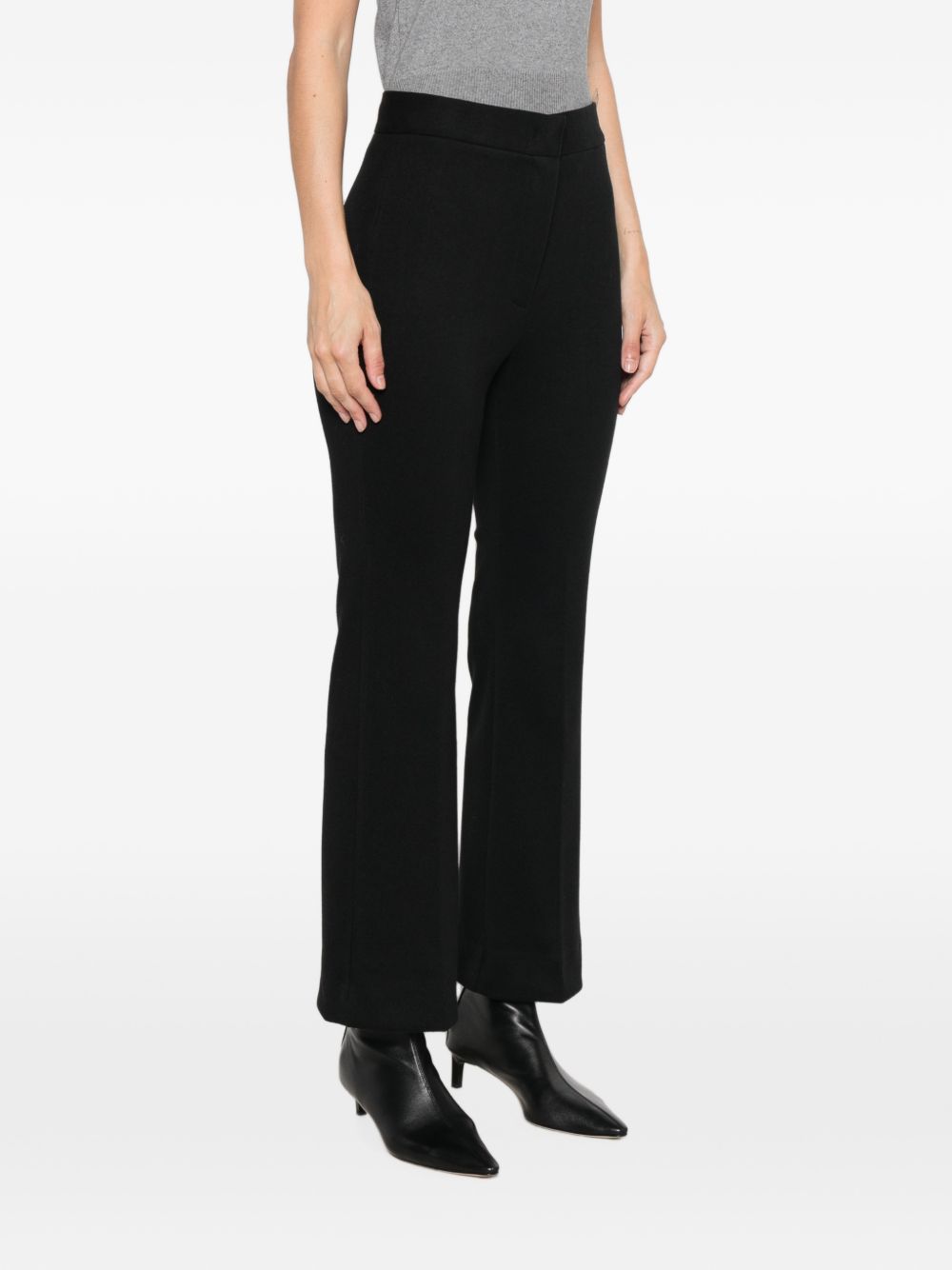 EMME Pantaloni neri Zamia elasticizzati