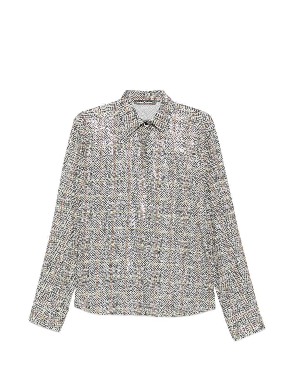 ERMANNO SCERVINO Camicia in Viscosa con motivo resca