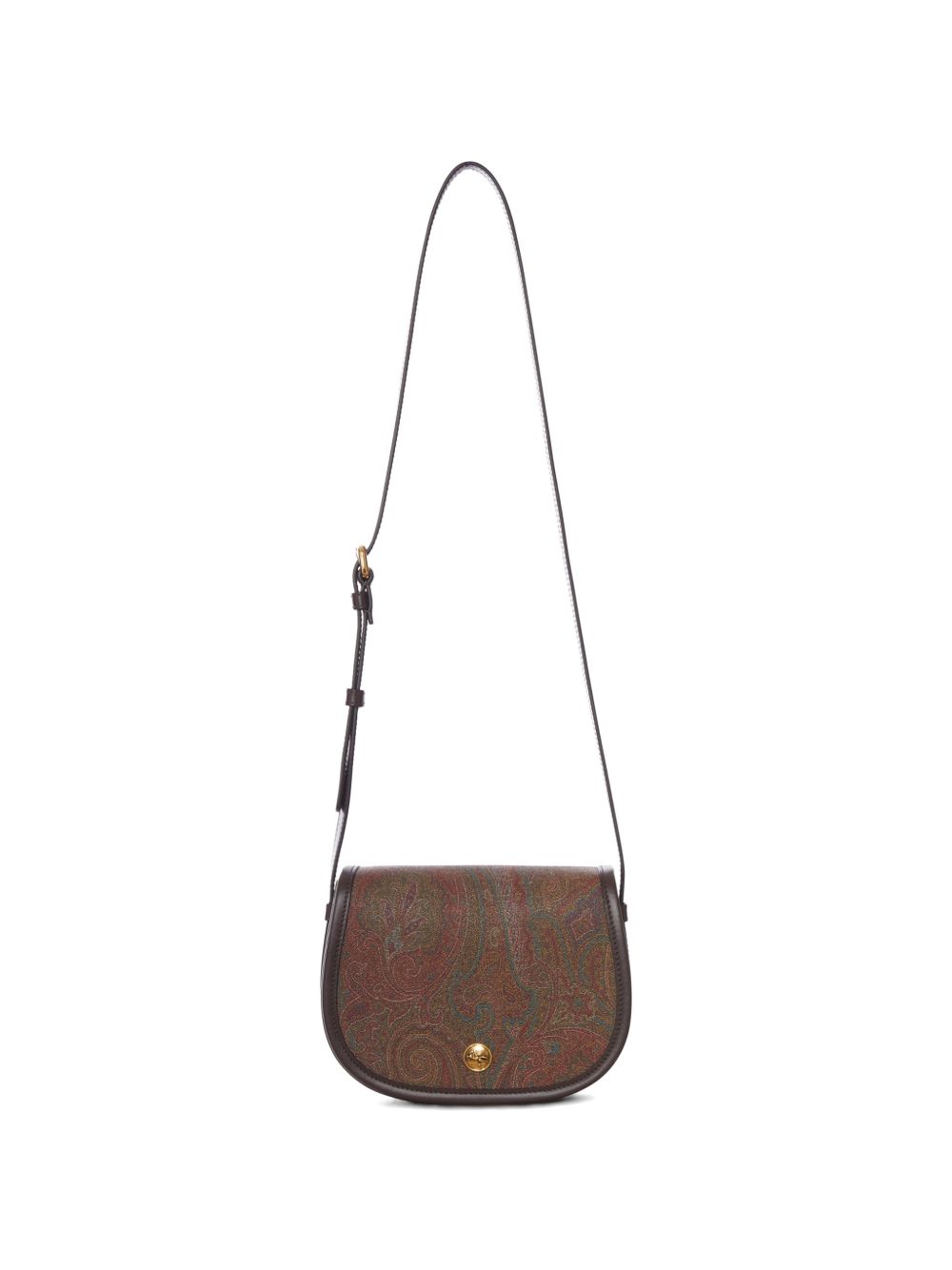 ETRO Borsa a spalla Paisley marrone