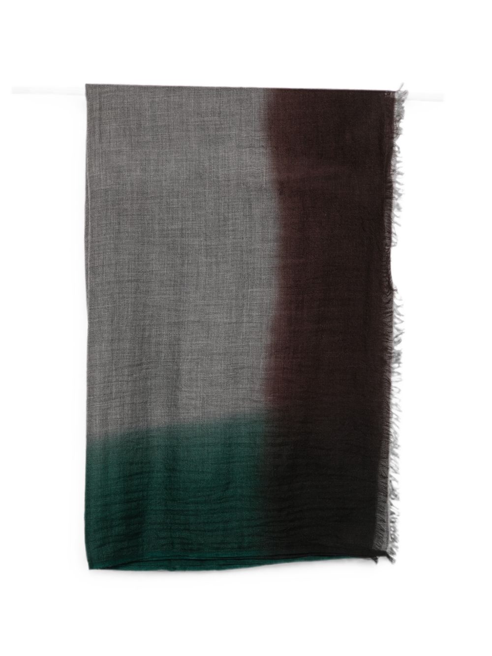 FALIERO SARTI Sciarpa Lolly multicolore con motivo astratto in cashmere e seta