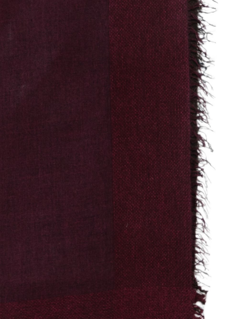 FALIERO SARTI Sciarpa Teodor bordeaux e grigia in lana e seta