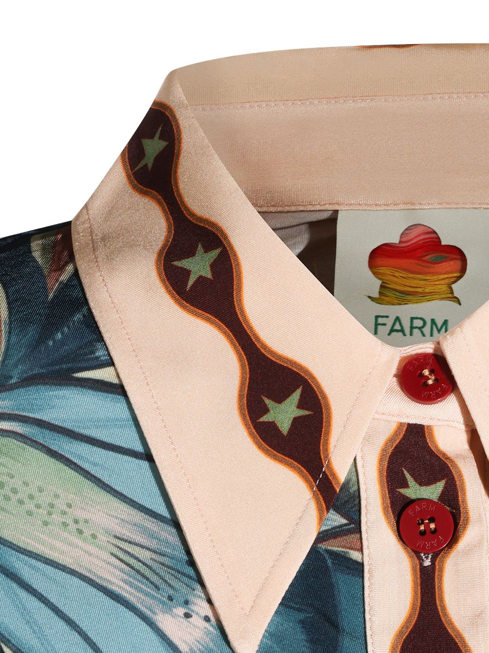 FARM RIO Camicia con stampa multicolore
