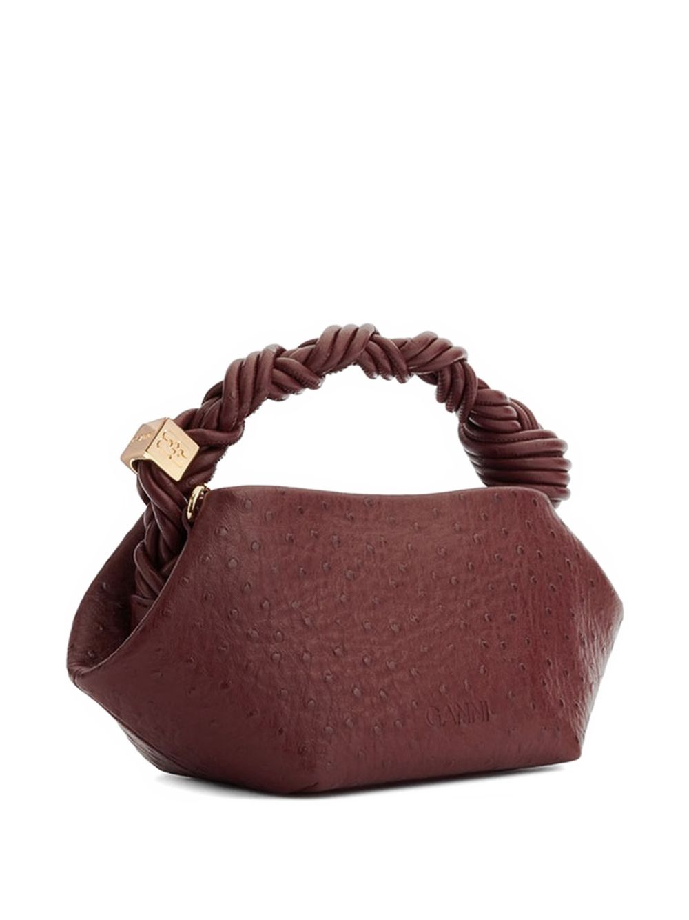 GANNI Borsa Mini Bou bordeaux