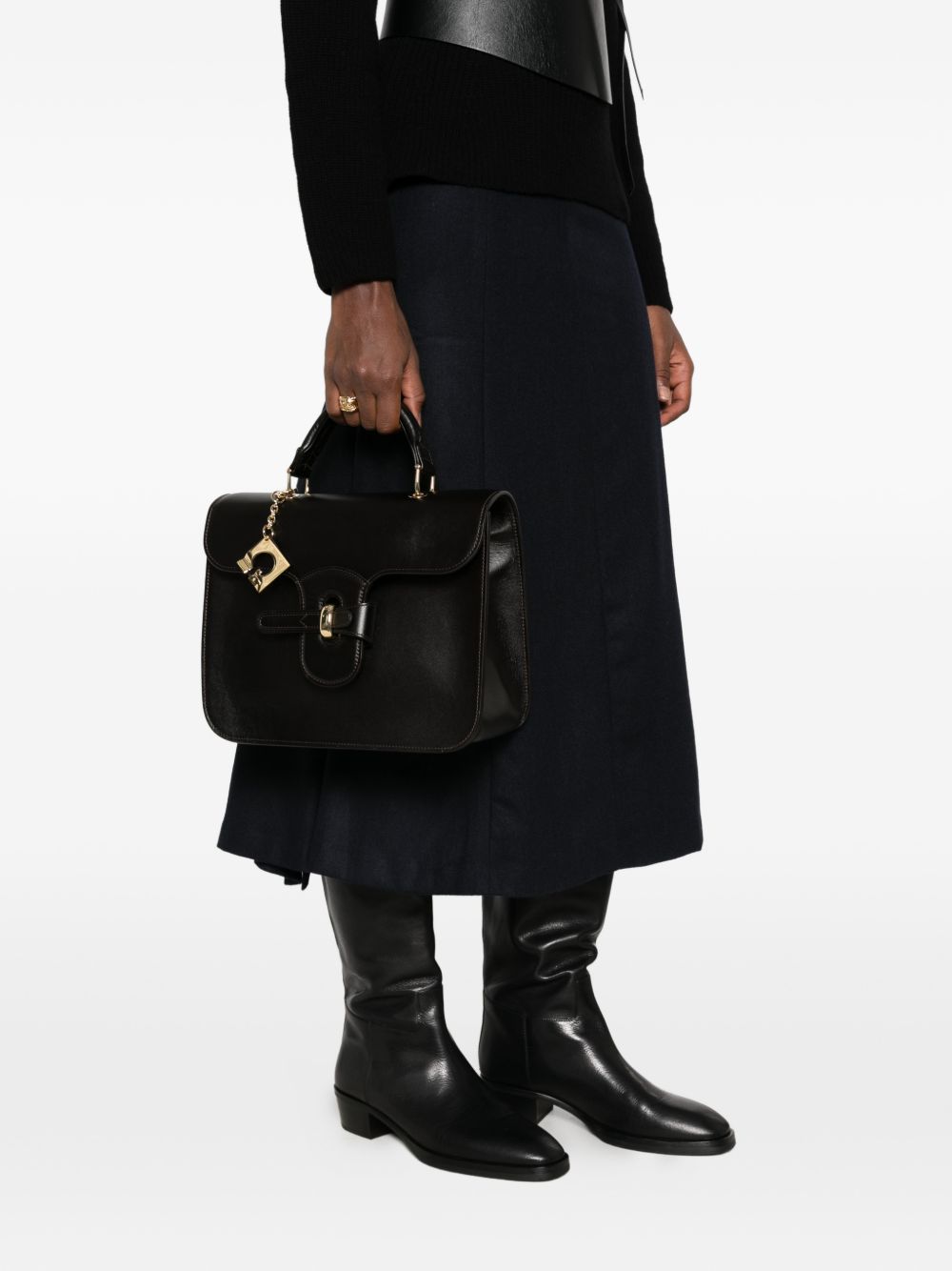 GHERARDINI Borsa Bellona Medium nera