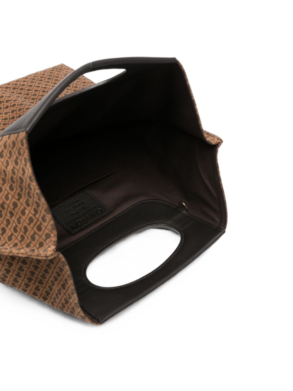 GHERARDINI Borsa a mano Piattina Toffee