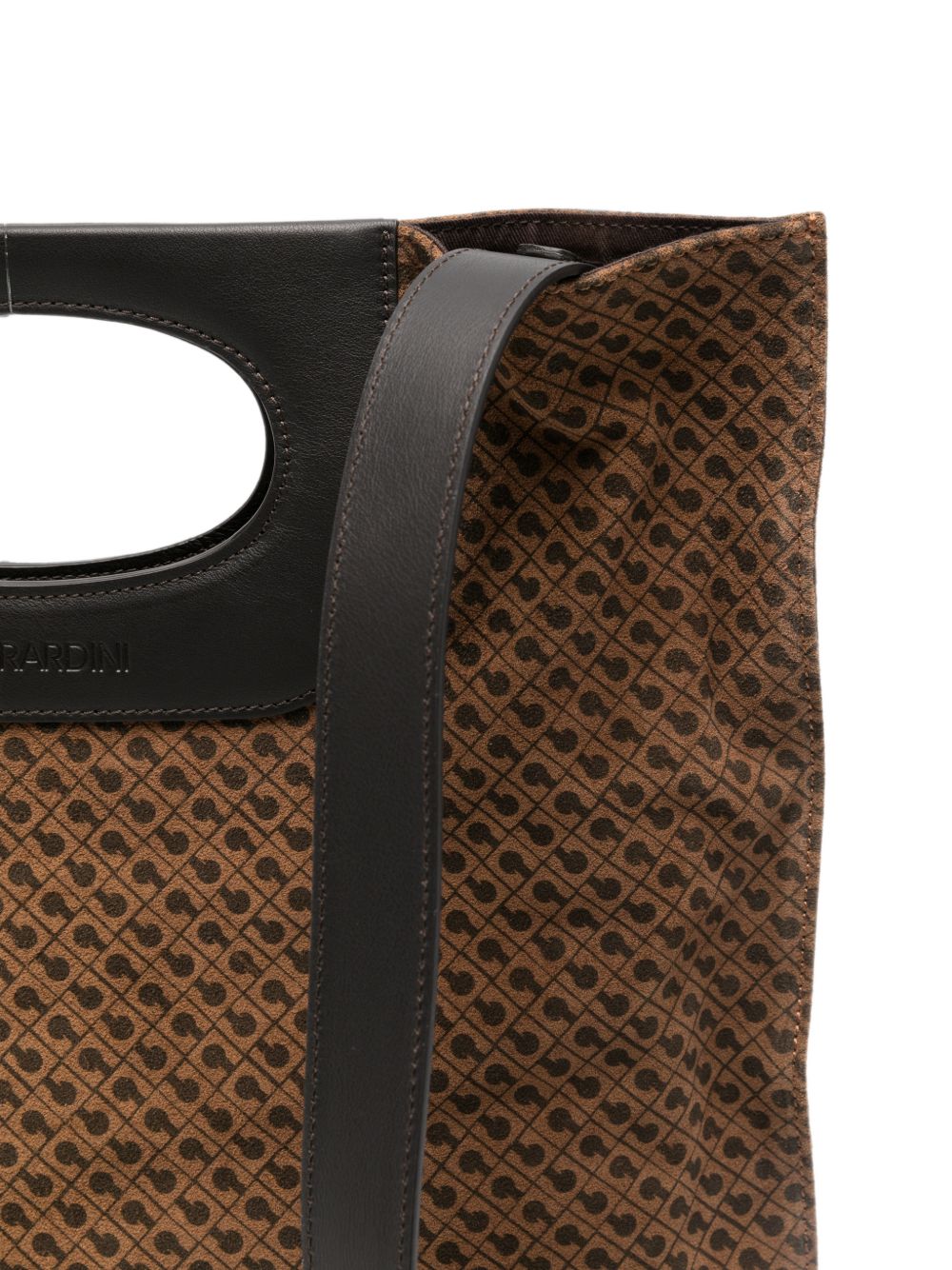 GHERARDINI Borsa a mano Piattina Toffee