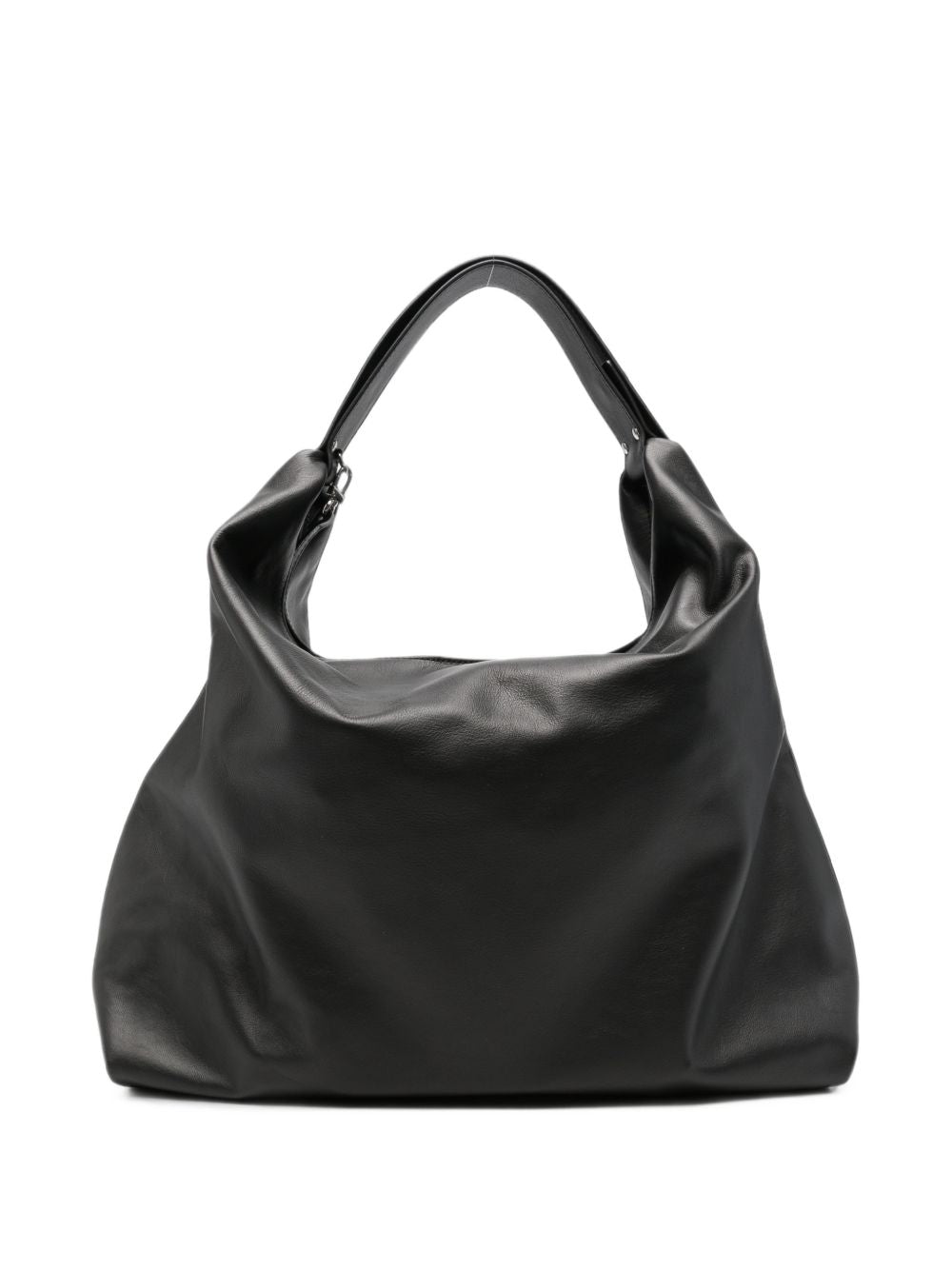 GHERARDINI Borsa Medium Shoulder nera in pelle