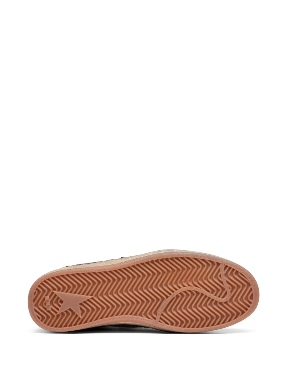 GOLDEN GOOSE Sneakers Ball Star in Pelle Marrone