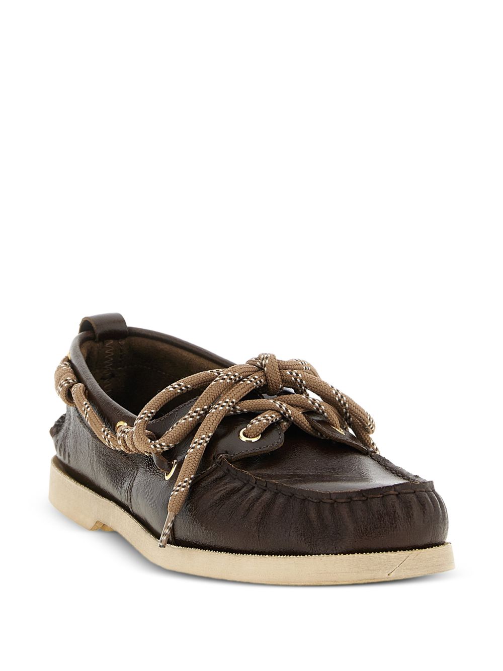 GOLDEN GOOSE Mocassini Cruise in Pelle Marrone