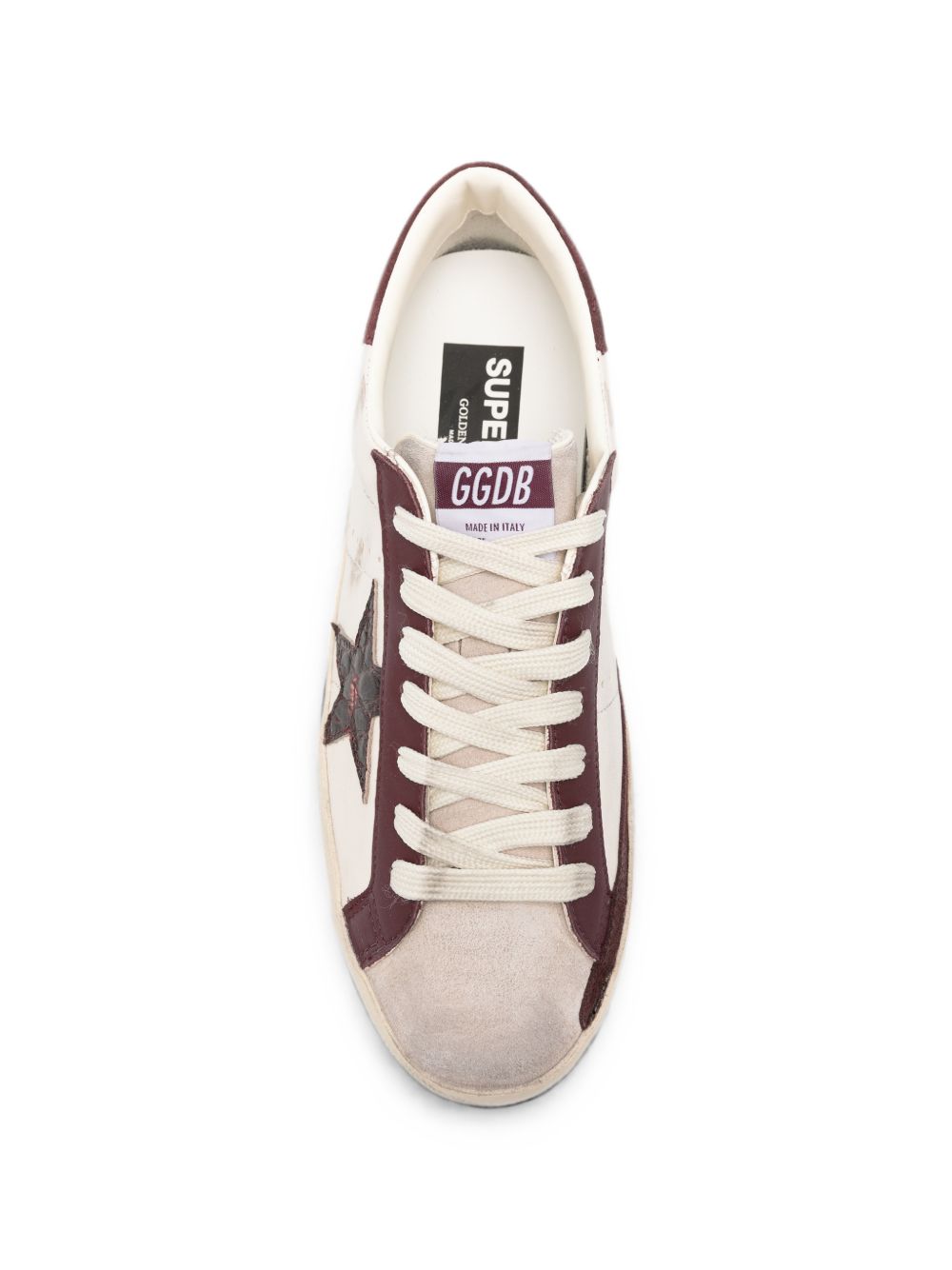 GOLDEN GOOSE Sneakers Super-Star con stella animalier