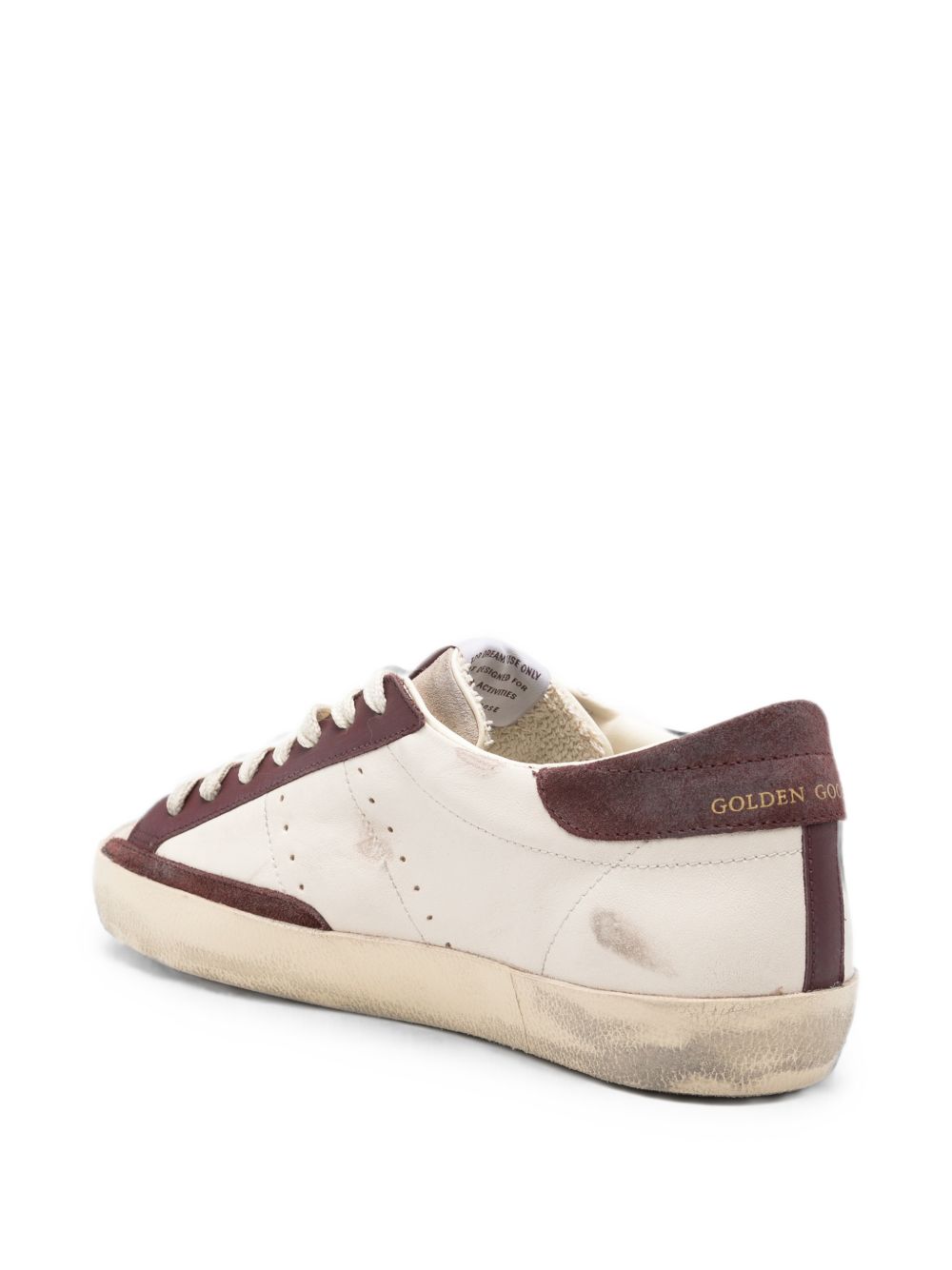 GOLDEN GOOSE Sneakers Super-Star con stella animalier