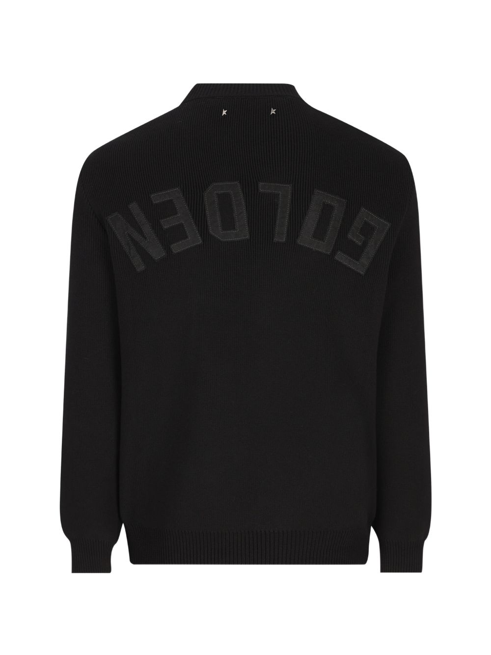 GOLDEN GOOSE Maglione Girocollo in Maglia Nera
